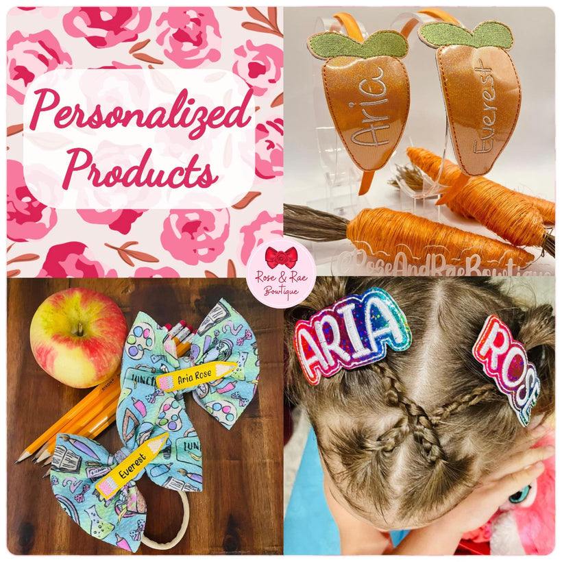 Personalized Pre-Order Products