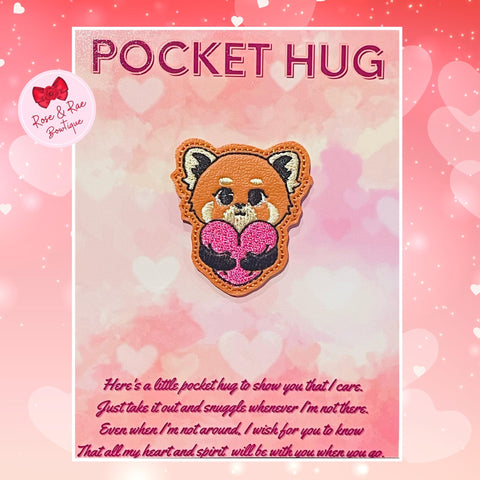 Red Panda Pocket Hug