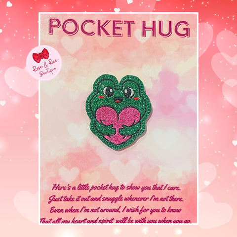 Frog Pocket Hug