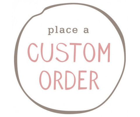 Custom Order Consultation & Brainstorming Session (Charge Goes Toward Order)